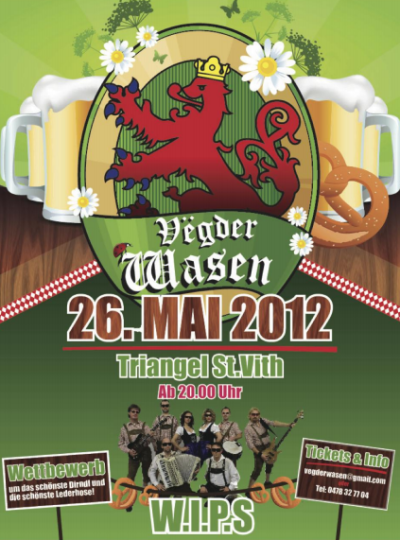 Mundart: Die ''Vegder Wasen''
