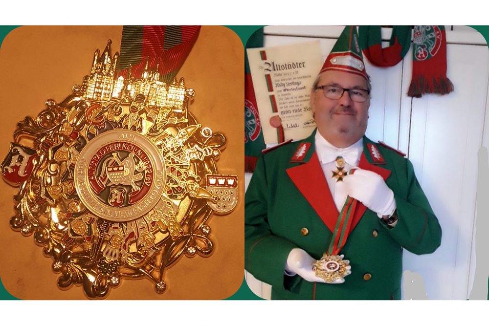 Echo Nord: Willy Uerlings als Mitglied eines Kölner Traditionskorps