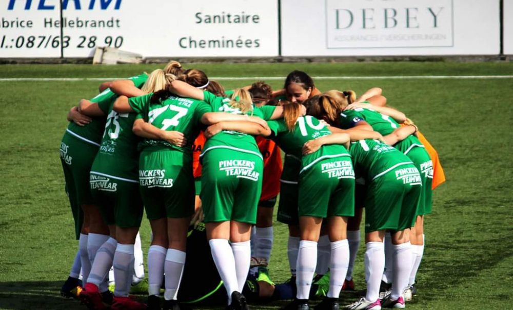 Kelmiser Mundart: Damenfußball bei der RFCU Kelmis